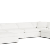 Movie Night™ 6-Piece Modular U-Shaped Sectional, Large, Brie