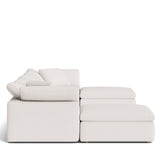 Movie Night™ 6-Piece Modular U-Shaped Sectional, Large, Nomad Snow