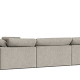 Movie Night™ 4-Piece Modular Sectional Open, Large, Oatmeal