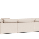 Movie Night™ 4-Piece Modular Sectional Open, Large, Sunbeam