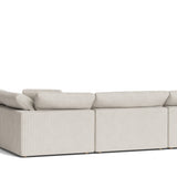 Movie Night™ 5-Piece Modular Sectional Open, Large, Newport Stripe