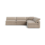 Movie Night™ 5-Piece Modular Sectional Open, Large, Champagne