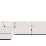 Movie Night™ 5-Piece Modular Sectional Open, Large, Nomad Snow