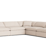 Movie Night™ 5-Piece Modular Sectional Open, Large, Sunbeam