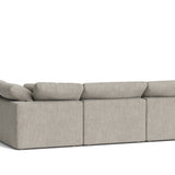 Movie Night™ 4-Piece Modular Sectional Open, Standard, Oatmeal