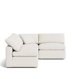 Movie Night™ 4-Piece Modular Sectional Open, Standard, Cream Linen