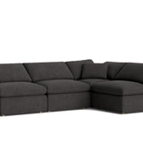 Movie Night™ 4-Piece Modular Sectional Open, Standard, Dark Shadow