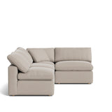 Movie Night™ 4-Piece Modular Sectional Open, Standard, Light Pebble