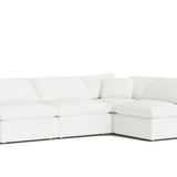 Movie Night™ 4-Piece Modular Sectional Open, Standard, Brie
