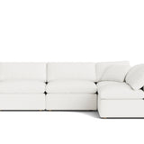 Movie Night™ 4-Piece Modular Sectional Open, Standard, Brie