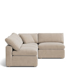 Movie Night™ 4-Piece Modular Sectional Open, Standard, Champagne