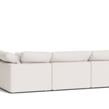Movie Night™ 4-Piece Modular Sectional Open, Standard, Nomad Snow