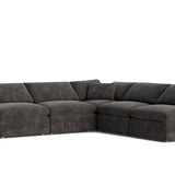Movie Night™ 5-Piece Modular Sectional Open, Standard, Truffle