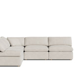 Movie Night™ 5-Piece Modular Sectional Open, Standard, Newport Stripe