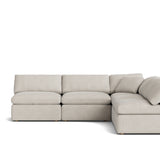 Movie Night™ 5-Piece Modular Sectional Open, Standard, Newport Stripe