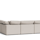 Movie Night™ 5-Piece Modular Sectional Open, Standard, Clay