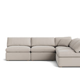 Movie Night™ 5-Piece Modular Sectional Open, Standard, Clay