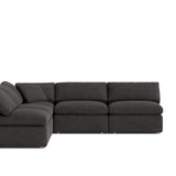 Movie Night™ 5-Piece Modular Sectional Open, Standard, Dark Shadow