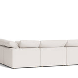 Movie Night™ 5-Piece Modular Sectional Open, Standard, Nomad Snow