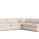 Movie Night™ 5-Piece Modular Sectional Open, Standard, Sunbeam