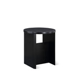 Field Stool, Black Oak
