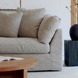 Amalfi Stool, Burned Pine