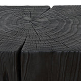 Amalfi Stool, Burned Pine