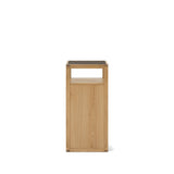 Glimpse Pedestal, White Oak
