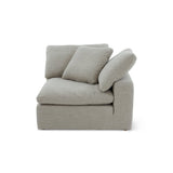 Slipcover - Movie Night™ Corner Chair, Large, Light Pebble (Left or Right)