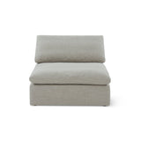 Slipcover - Movie Night™ Armless Chair, Standard, Light Pebble