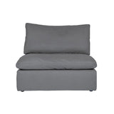 Slipcover - Movie Night™ Armless Chair, Standard, Gentle Rain