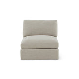 Slipcover - Get Together™ Armless Chair, Standard, Light Pebble