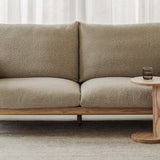 Pillow Talk Sofa, Warm Frost