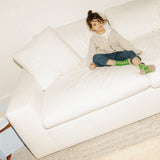 Movie Night™ Sofa, 3 Seater, Cream Linen
