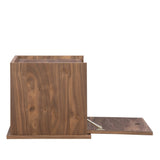 Keep Stacking Storage System, Closed, Walnut