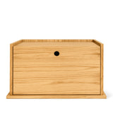 Keep Stacking Storage System, Closed, White Oak