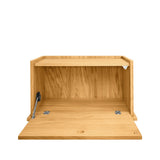 Keep Stacking Storage System, Closed, White Oak