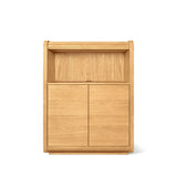 Roll Out Cabinet, White Oak