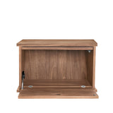 Keep Stacking Storage System 1-Piece, Closed, Walnut