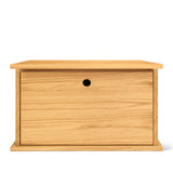 Keep Stacking Storage System 1-Piece, Closed, White Oak