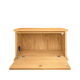 Keep Stacking Storage System 1-Piece, Closed, White Oak