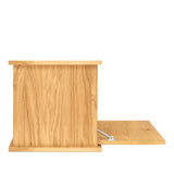 Keep Stacking Storage System 1-Piece, Closed, White Oak