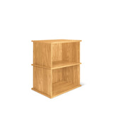 Keep Stacking Storage System 2-Piece, Open, White Oak