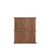 Keep Stacking Storage System 2-Piece, Closed, Walnut
